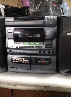 日本原装爱华k600D组合音响，功能全好的，音质棒