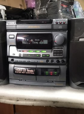 日本原装爱华k600D组合音响，功能全好的，音质棒