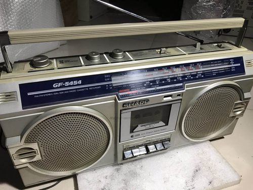 原装夏普GF5454Z录音机古董怀旧收藏，功能全好的