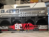 带原机说明书收藏怀旧 功能全好 经典 夏普GF777Z双卡收录机