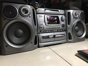 日本原装爱华NSX-999MKII高端组合音响，功能全好的，稀少。