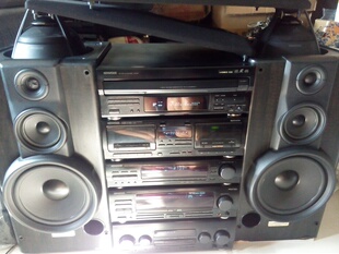 KENWOOD建伍K99 A97高级组合音响 全套，功能全好的