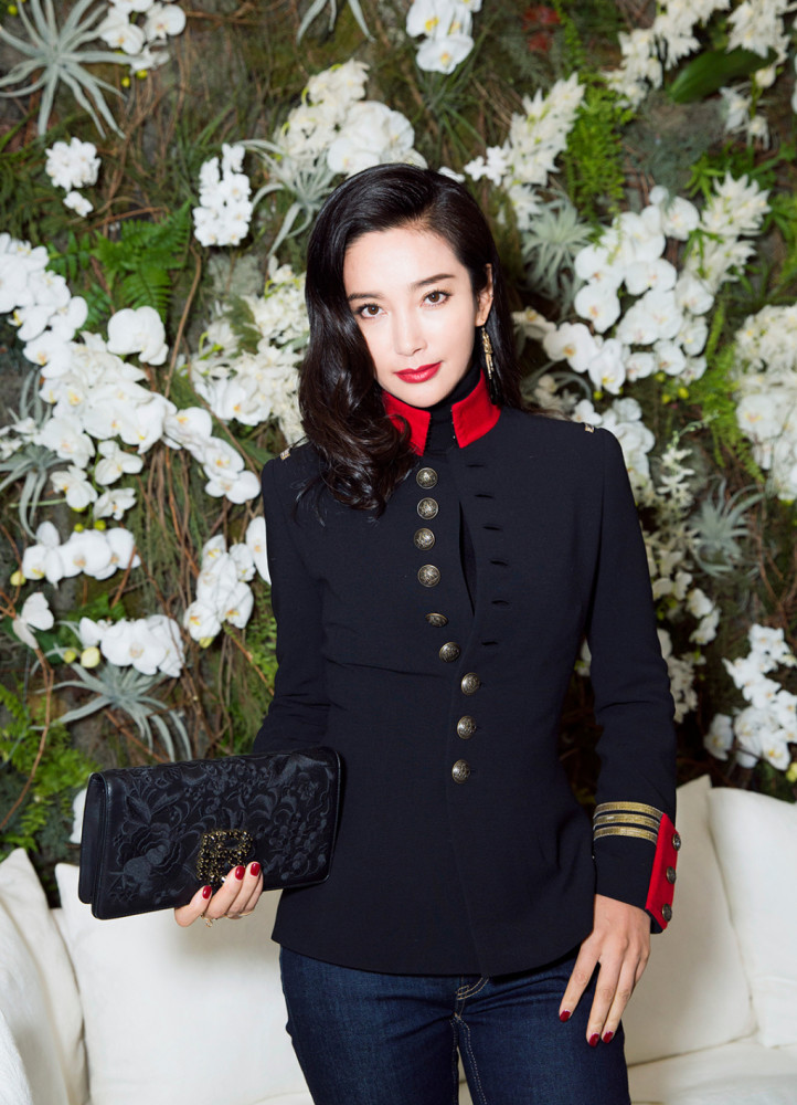 韩系新款韩系修身风红立领女装