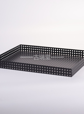 金属装饰现代客厅托盘