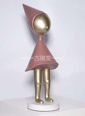 树脂装饰现代客厅乌鸦人