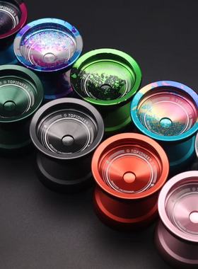 悠悠球 V12 超宽金属顶指DNA竞技 鬼手专业比赛花式死睡眠溜溜球