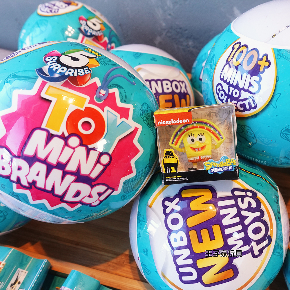 minibrands扭蛋模型超市购物盲盒