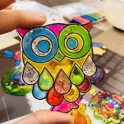 韩国进口免烤胶画挂件AMOS