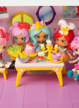 Shopkins Season6 购物精灵冰淇淋车套装儿童玩具过家家女孩礼物