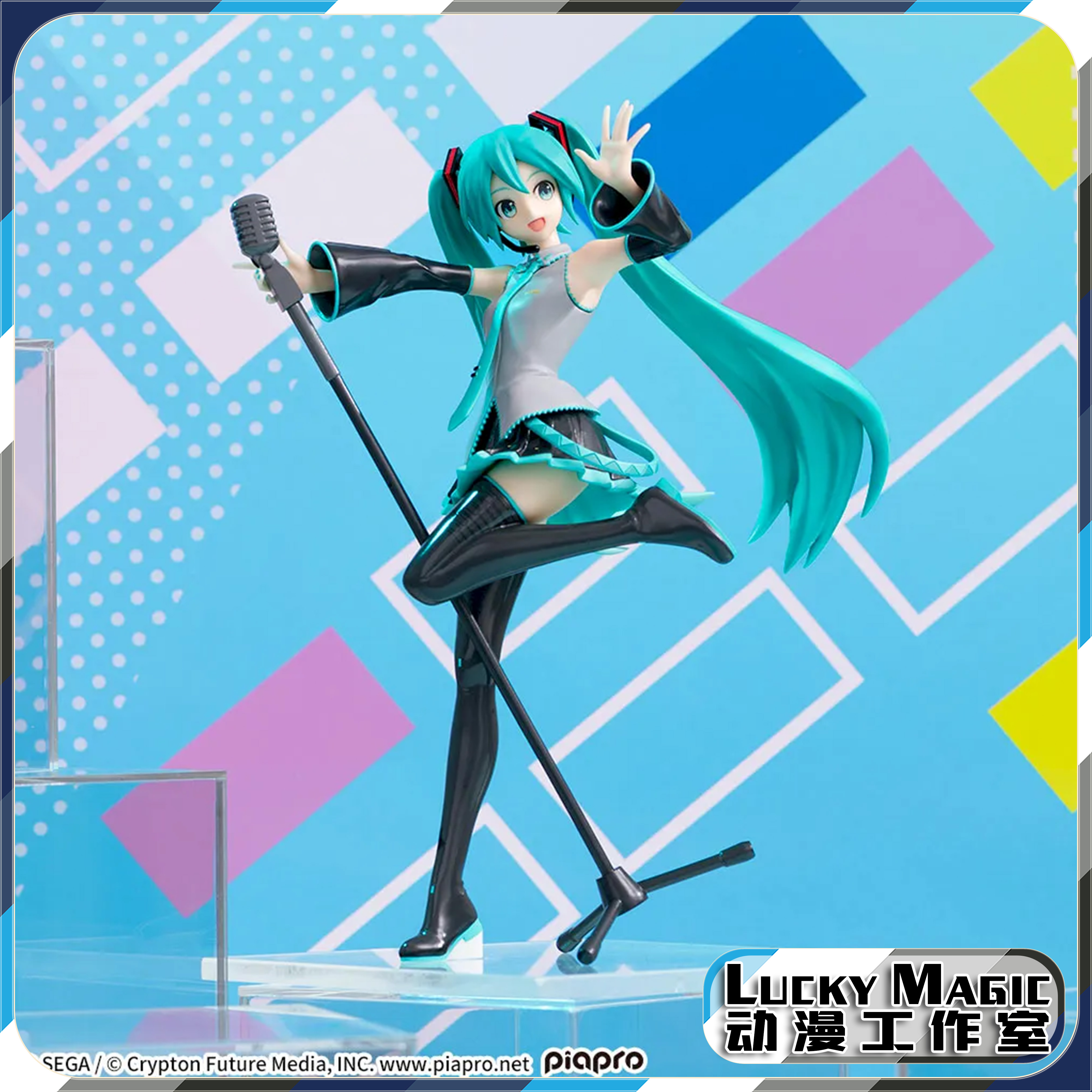 LM有货 世嘉 Luminasta 初音未来歌姬计划 15周年纪念公式服 手办