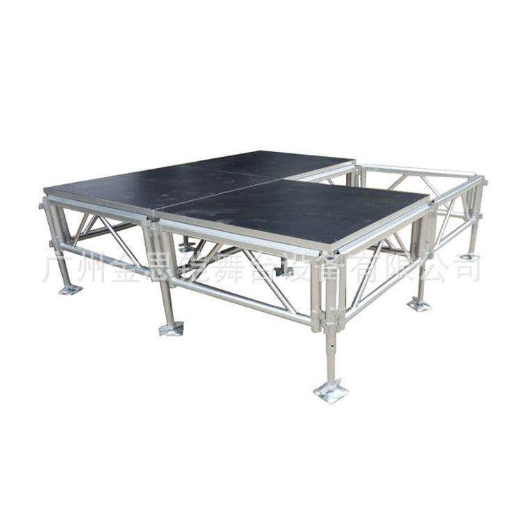 标准拼装舞台尺寸活动舞台梯台弧形t台酒店学校演出拼装舞台