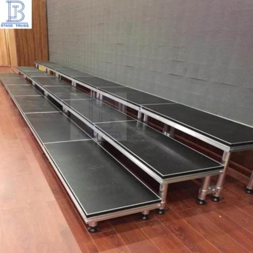 工厂直销铝合金合唱台学校合唱台演唱会阶梯大合唱台集体合影台