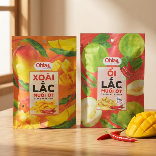 Ohla咸辣芒果条芭乐条