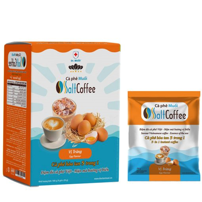 SaltCoffee海盐鸡蛋咖啡速溶4in1