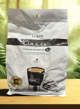 越南代购G7中原咖啡Legend传奇甄典系列三合一速溶咖啡50袋