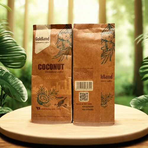 Goldland椰子咖啡粉麝香猫咖啡粉