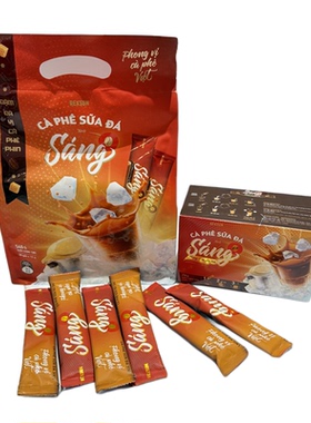越南代购REXSUN冰牛奶3in1速溶咖啡巧克力Sang越南经典咖啡