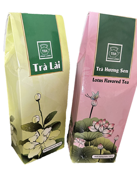越南代购 phuc long tea福隆茉莉花茶叶tra sen荷花茶莲花茶150g
