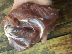 紫金农家乡下土猪腱子肉 八刀汤瘦肉 前上腿现杀现发 1斤真空速递