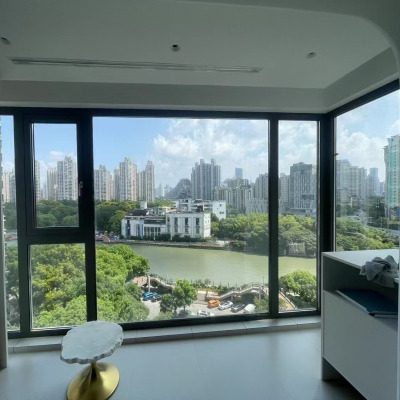 上海定制系统门窗 封阳台断桥铝系统窗隔音窗铝合金门窗 窗纱一体