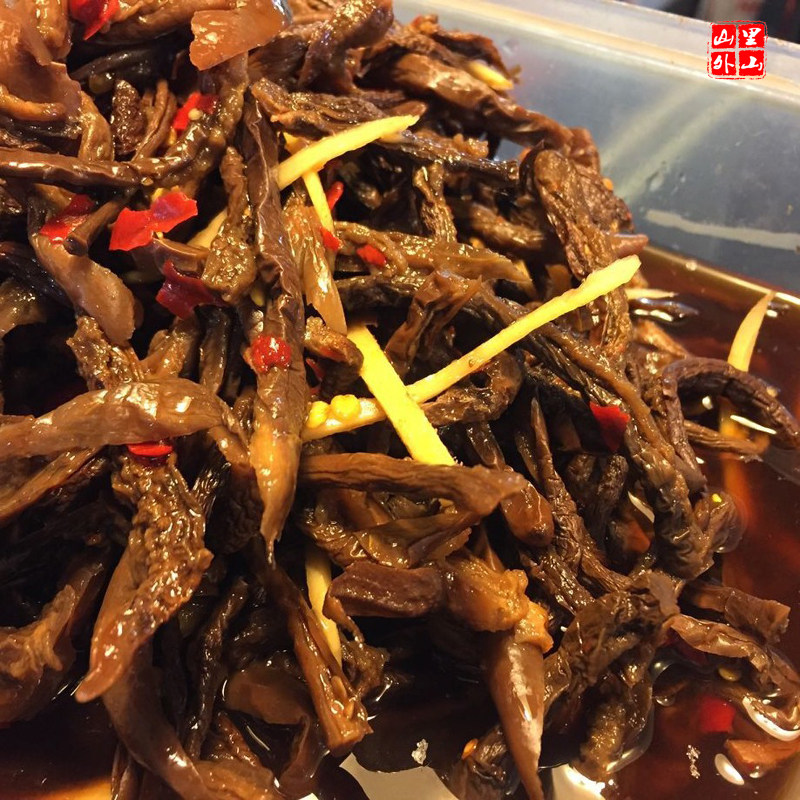 腌茄子 拌茄子 400g 泰顺特产泰享念茄子干油茄干 农家纯手工腌制