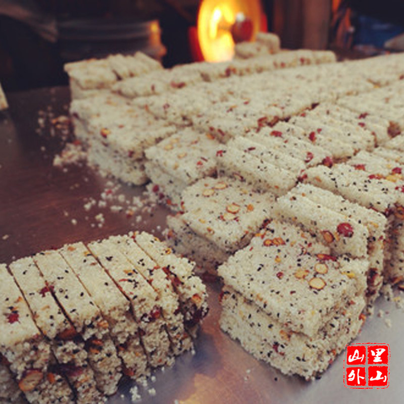 温州糕点泰顺 特产手工米花糖米花酥炒米 糖糙米糖油酥米花糖500g