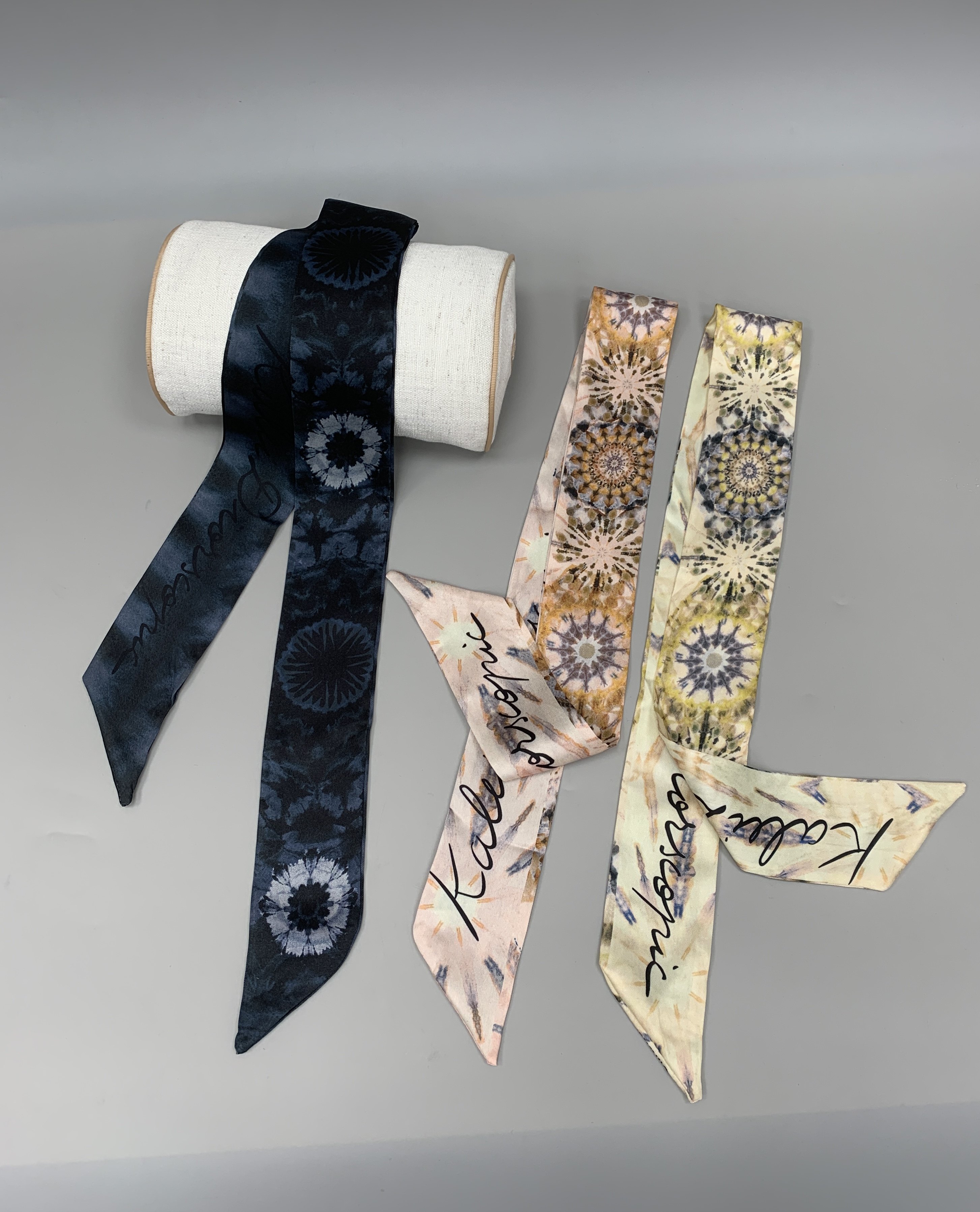 出口法国大牌丝巾发带女装饰缠绑包包手柄丝带飘带细窄小长条领巾