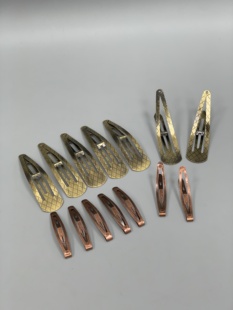 出口欧美做旧豌豆夹发夹BB夹水滴夹刘海夹头饰发卡