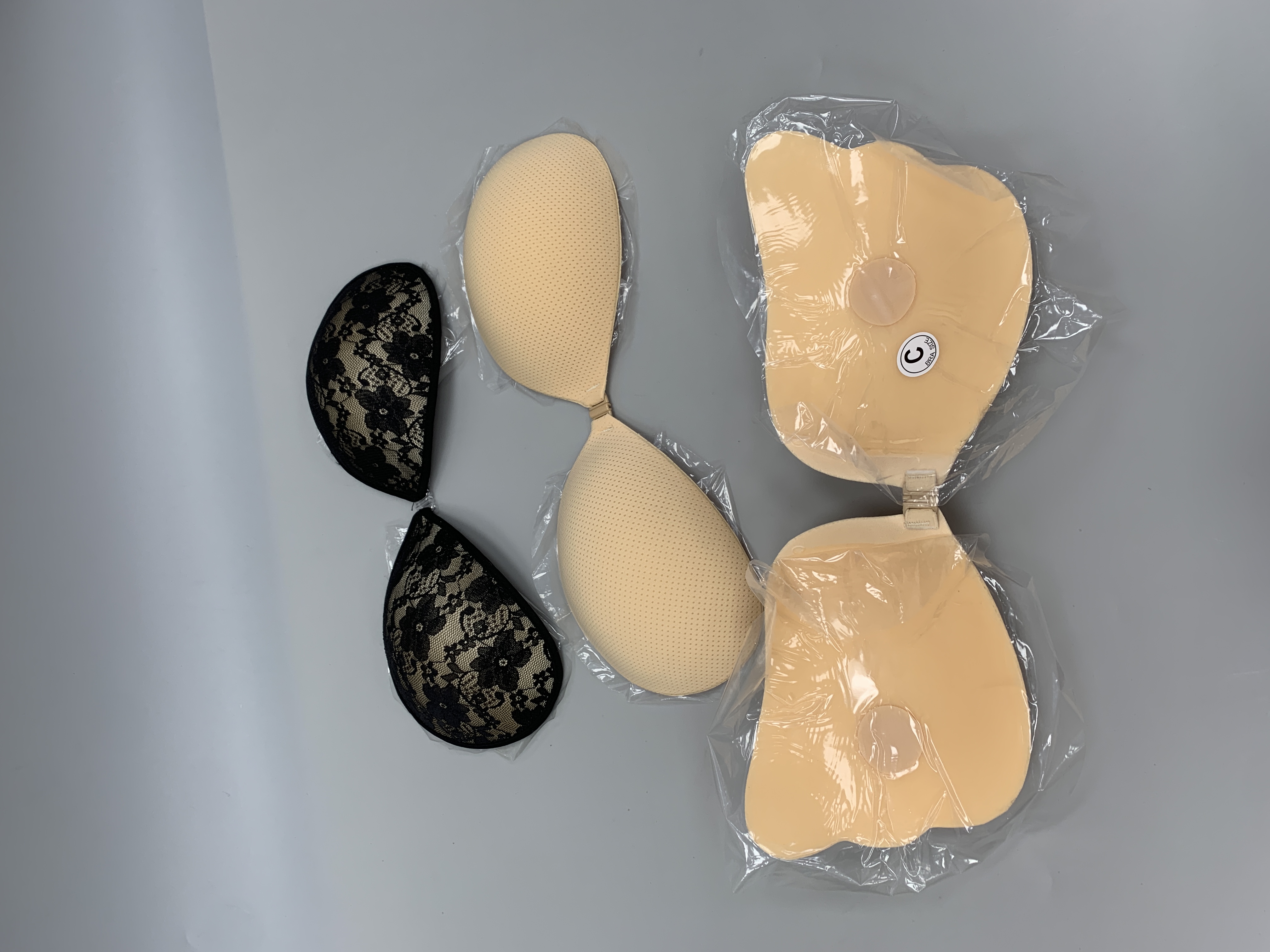 胸贴女婚纱用硅胶隐形内衣大胸薄款透气结婚照小胸厚聚拢上托乳贴