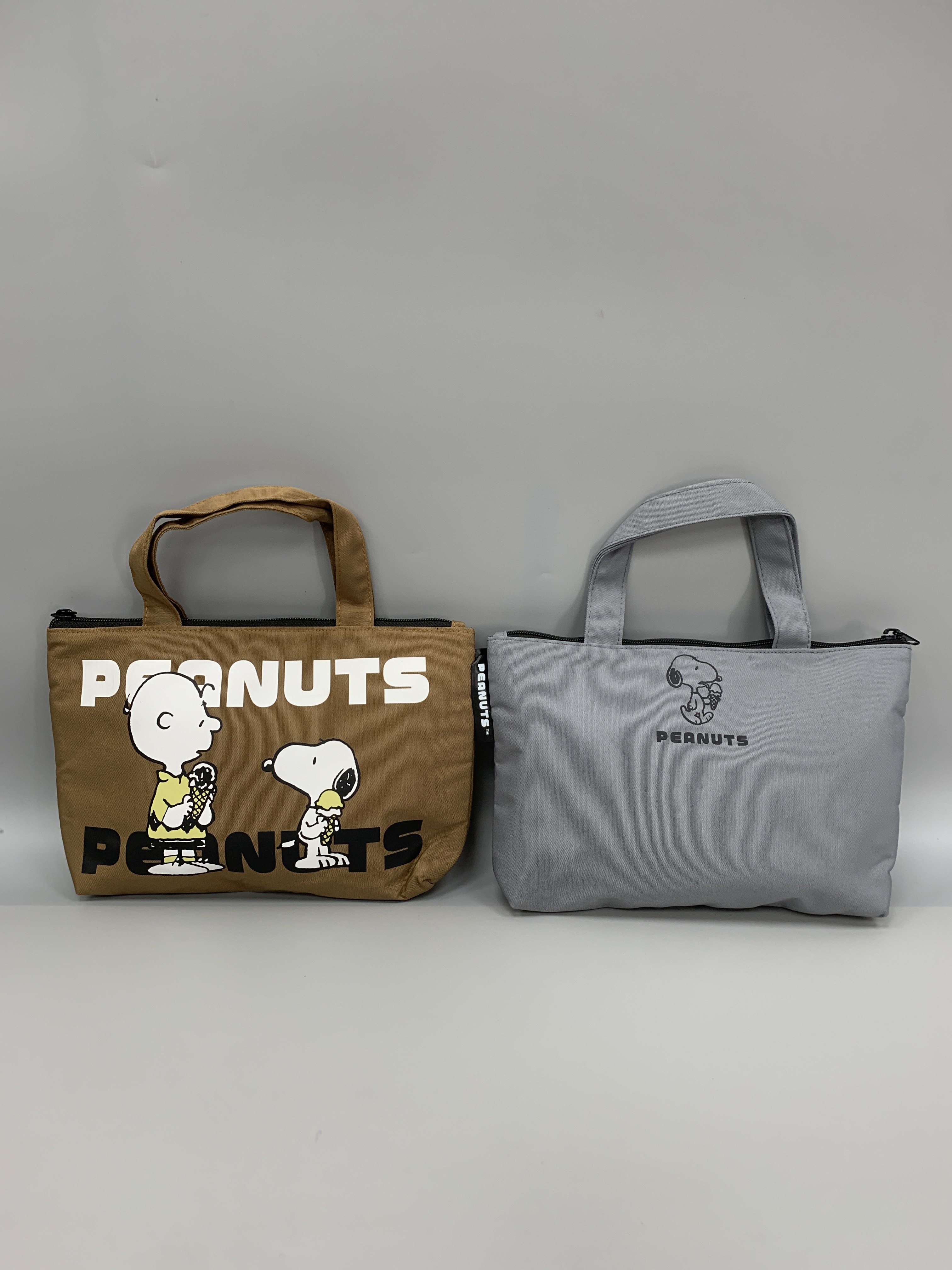 出口日本史努比可爱帆布包手拎包便当包上班族手提包女