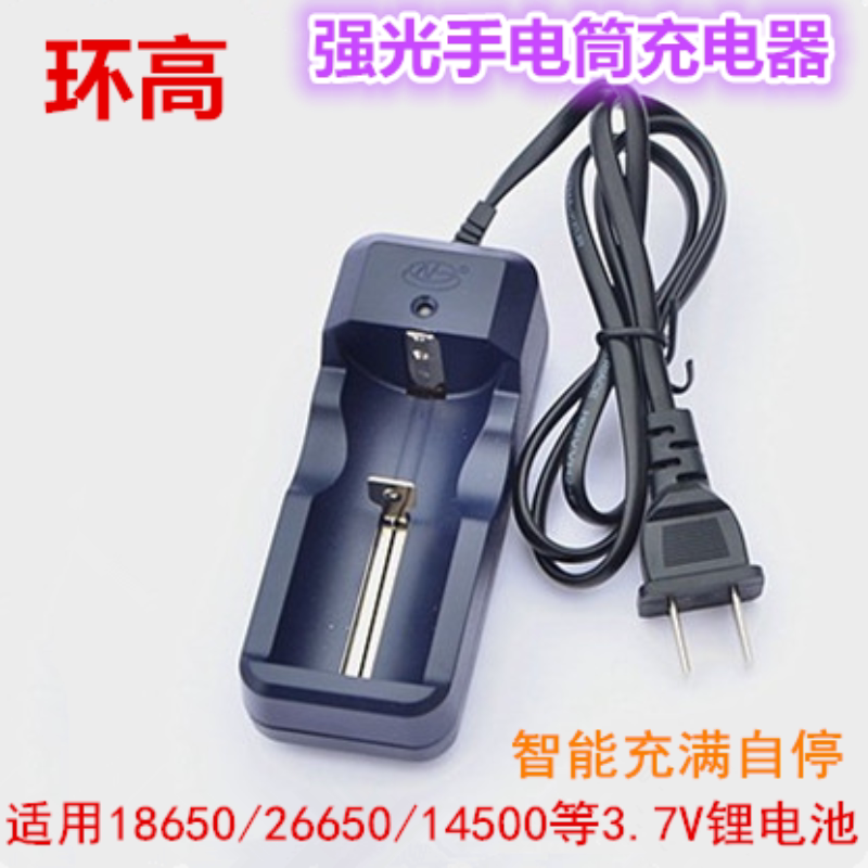 12V头灯 强光手电筒配件18650充电器 镜片头灯带 锂电智能充电器图片
