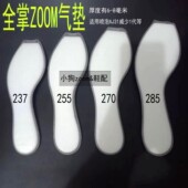 乔12减震回弹篮球鞋 喷泡ZOOM气垫31适配款 新品 垫6到8毫米厚 包邮