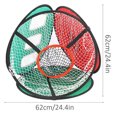 四合一室内高尔夫球练习网多功能家用切杆挥杆打击笼家庭训练用品
