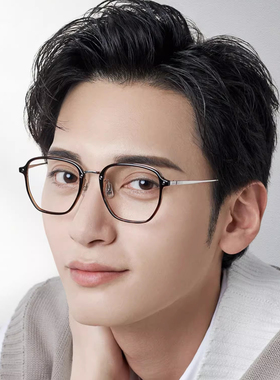 时尚流行大框镜架超轻显瘦眼镜框护目男潮不规则配近视女87002