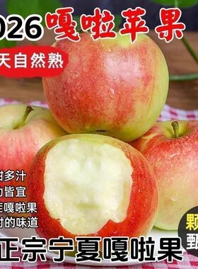 宁夏新鲜嘎啦苹果老幼皆宜苹果