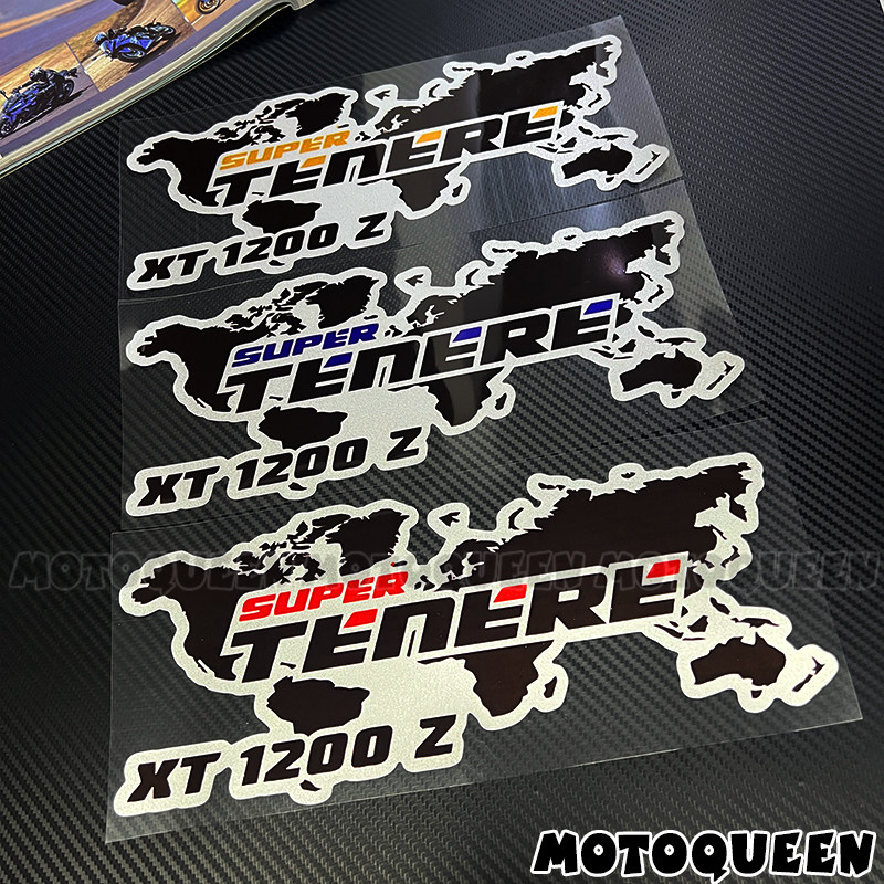 适用SUPER雅马哈TENERE 600 700 1200 XTZ贴纸尾箱边箱拉花装饰贴