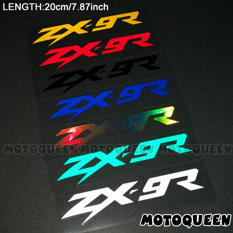 适用川崎ZX-9R ZX9R摩托车装饰贴花外壳车贴反光贴纸贴画版花防水