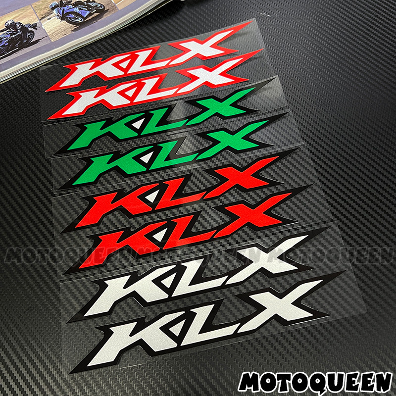 适用KLX650川崎KLX250 KLX140贴纸摩托车KLX110拉花车身装饰贴画