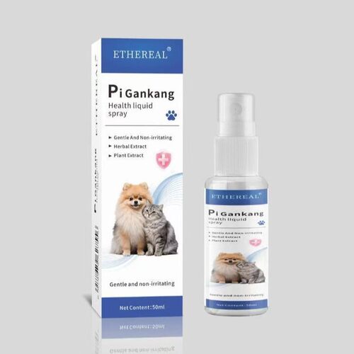 宠物皮肤抑制菌喷雾猫藓狗藓外用喷雾剂皮肤掉毛宠藓康厂家