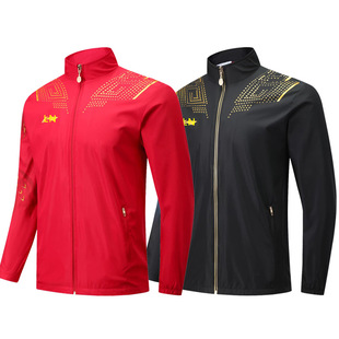 新款秋冬装羽毛球服女外套长裤儿童装团购外套比赛训练套装223