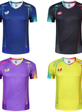 新款乒乓球服男女速干透气比赛上衣儿童学生乒乓球衣训练服21093