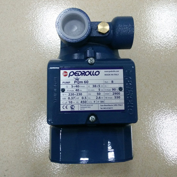 意大利佩德罗pedrollo水泵pqm60/pqm60增压泵电动铸铁循环泵