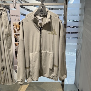 adidas阿迪达斯运动外套男25秋季Z.N.E立领宽松夹克KE4877 KE4880