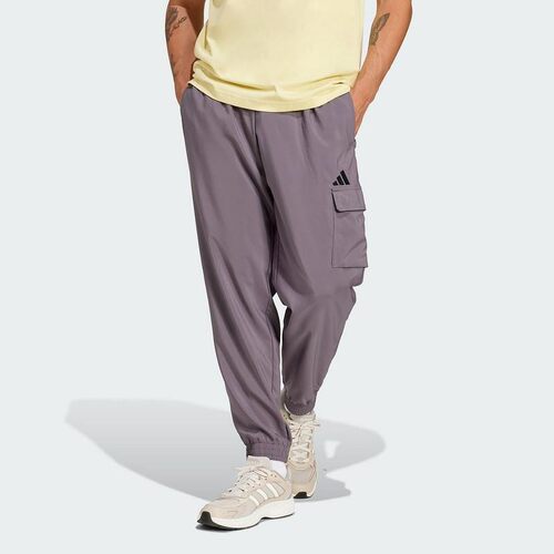 adidas阿迪达斯男裤2025春季新款时尚百搭运动休闲梭织长裤JD1822