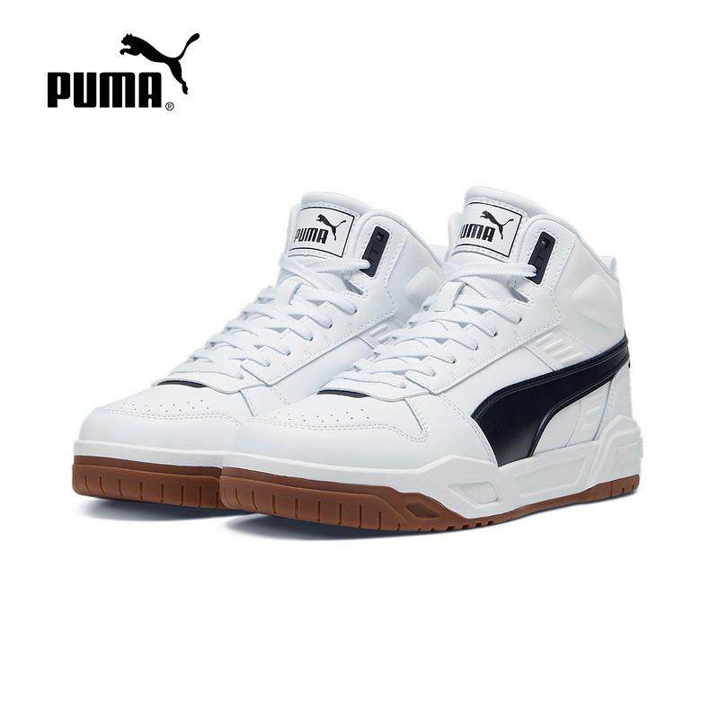 PUMA彪马男女休闲鞋24冬季新款REBOUND MID中帮运动板鞋396148-08