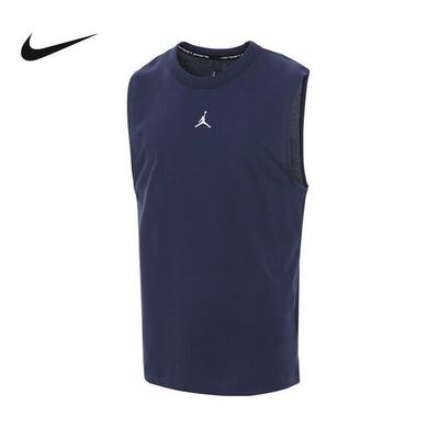 Nike耐克篮球背心男子2025夏季JORDAN运动圆领无袖T恤 FN5857-410