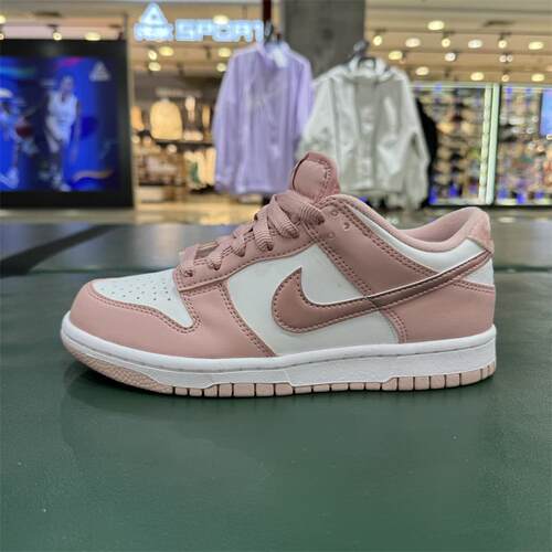 Nike耐克女鞋DUNK樱花粉24冬季新款运动鞋低帮复古板鞋DO6485-600