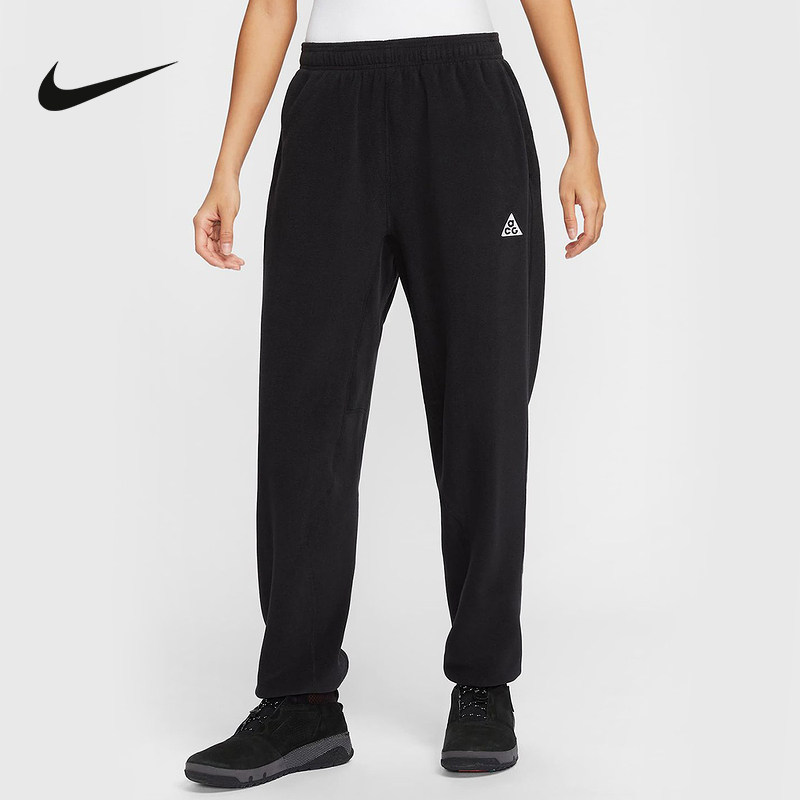 NIKE耐克女裤2025冬季ACG户外摇粒绒加绒收口运动长裤HJ0242-010