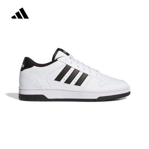 adidas阿迪达斯男鞋2026春BREAK START篮球风低运动休闲鞋 JR3249