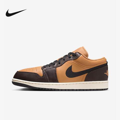 耐克男鞋2025春季AIR JORDAN 1 LOW AJ1低帮运动休闲鞋HQ3603-201